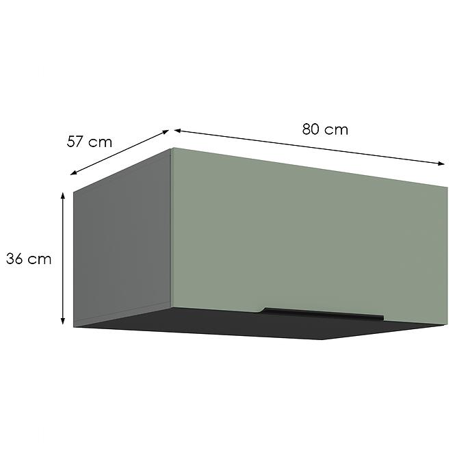 Kuchynská skrinka Aria-Sa/Ant Anti Fingerprint 80 Nagu-36 1f