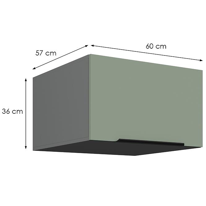Kuchynská skrinka Aria-Sa/Ant Anti Fingerprint 60 Nagu-36 1f,2