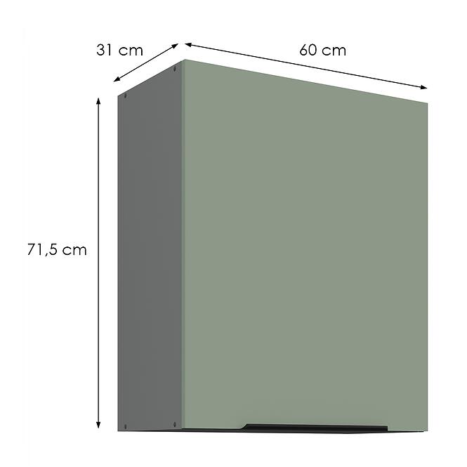 Kuchynská skrinka Aria-Sa/Ant Anti Fingerprint 60g-72 1f,2