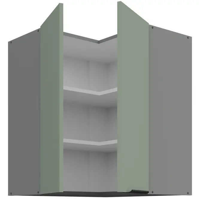 Kuchynská skrinka Aria-Sa/Ant Anti Fingerprint 60x60 Gn-72 2f (90°)