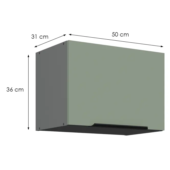 Kuchynská skrinka Aria-Sa/Ant Anti Fingerprint 50gu-36 1f