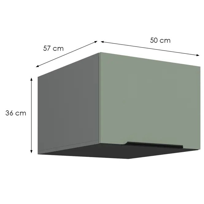 Kuchynská skrinka Aria-Sa/Ant Anti Fingerprint 50 Nagu-36 1f