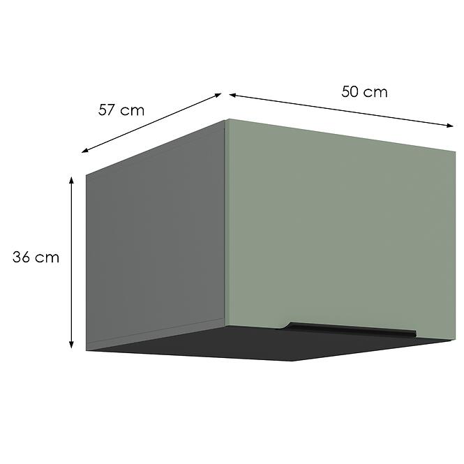 Kuchynská skrinka Aria-Sa/Ant Anti Fingerprint 50 Nagu-36 1f,2