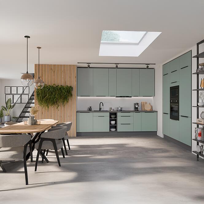 Kuchynská skrinka Aria-Sa/Ant Anti Fingerprint 40 Nagu-36 1f,5