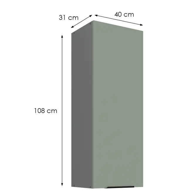 Kuchynská skrinka Aria-Sa/Ant Anti Fingerprint 40g-108 1f