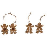 Perník na zavesenie 7,5x5,5 cm 2  ks mix 47895