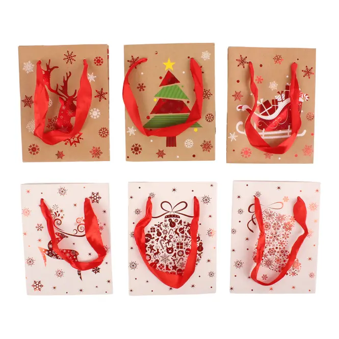 Darčeková taška 15,5x12x7 cm mix 39772
