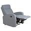 Kreslo Sophie sivá s relaxačnou funkciou