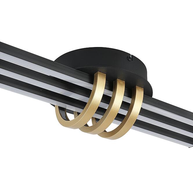 Luster Olaf black AC-OL403LBL LED PL1
