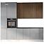 Kuchynská Linka Luxeo 260 Cm Lak Grey/Baltic Set 7,2