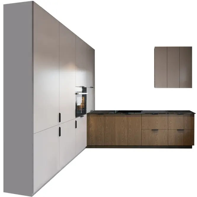 Kuchynská Linka Luxeo 240 X 300 Cm Baltic/Beige Set 8