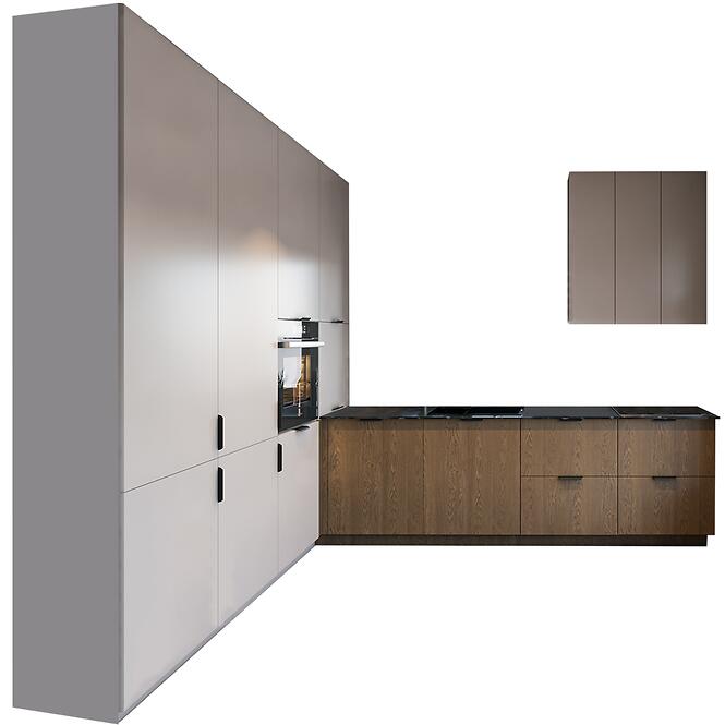 Kuchynská Linka Luxeo 240 X 300 Cm Baltic/Beige Set 8