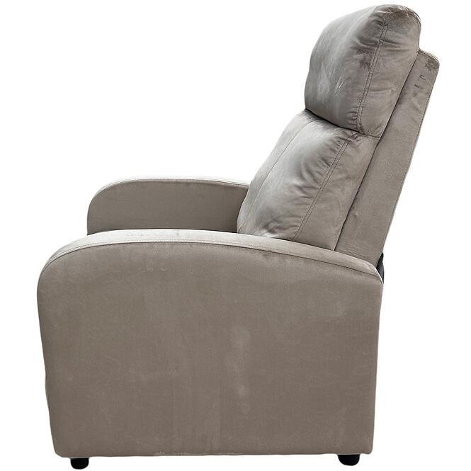 Kreslo Trier 12525 Bluvel 40 hnedá