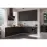 Kuchynská linka Aria BL/WH 260x230 cm bez kuchynskej dosky
