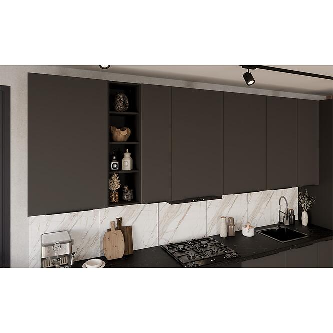 Kuchynská linka Aria GR/BL 390 cm bez kuchynskej dosky,5