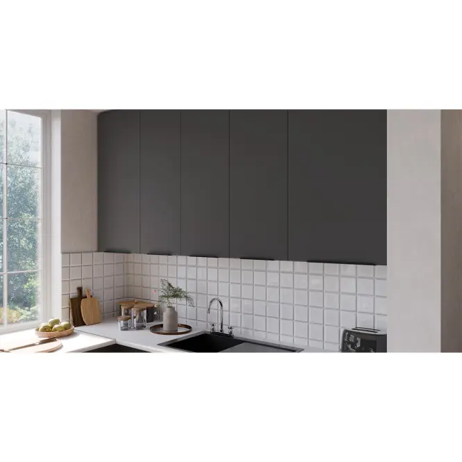 Kuchynská linka Aria GR/WH 260x230 cm bez kuchynskej dosky,5