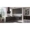 Kuchynská linka Aria GR/WH 260x230 cm bez kuchynskej dosky,6