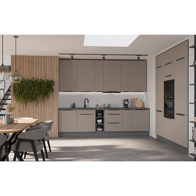 Kuchynská linka Aria TA/ANT 300 cm bez kuchynskej dosky,8