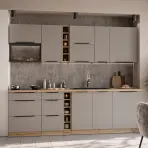 Kuchynská linka Aria TA/AR 255 cm bez kuchynskej dosky