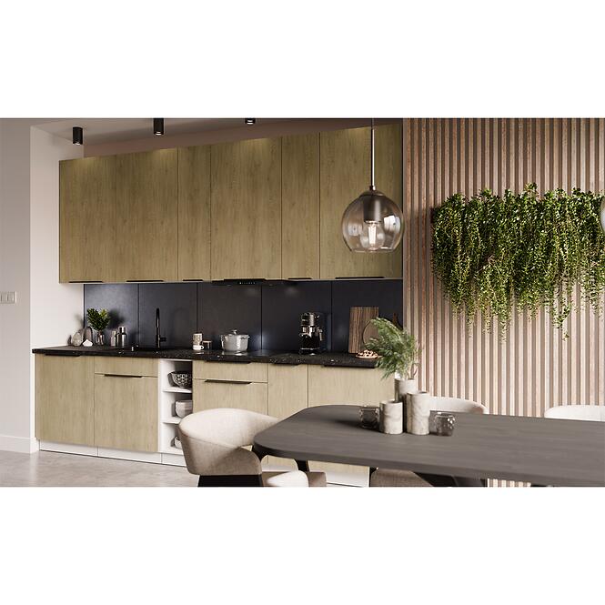 Kuchynská linka Cremona WH 300 cm bez kuchynskej dosky,3