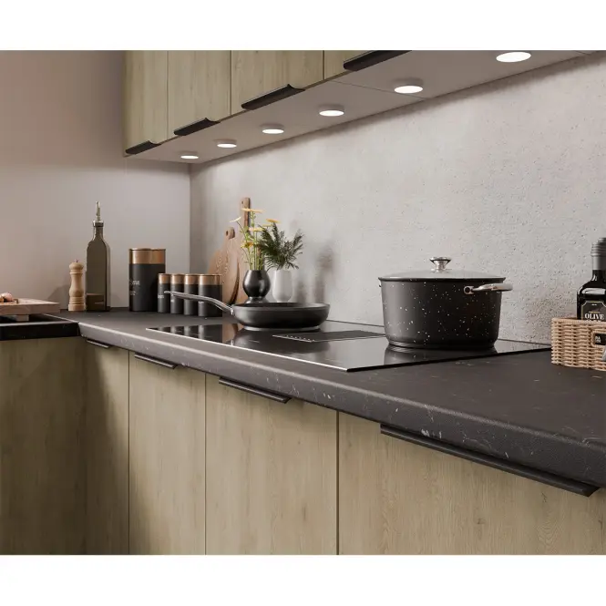 Kuchynská linka Cremona WH 210x290 cm bez kuchynskej dosky