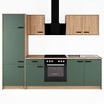 Kuchynská linka Retro Labrador dub estana 264,5 cm s kuchynskou doskou