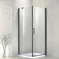 Sprchový kút Vela Black 80x80x190
