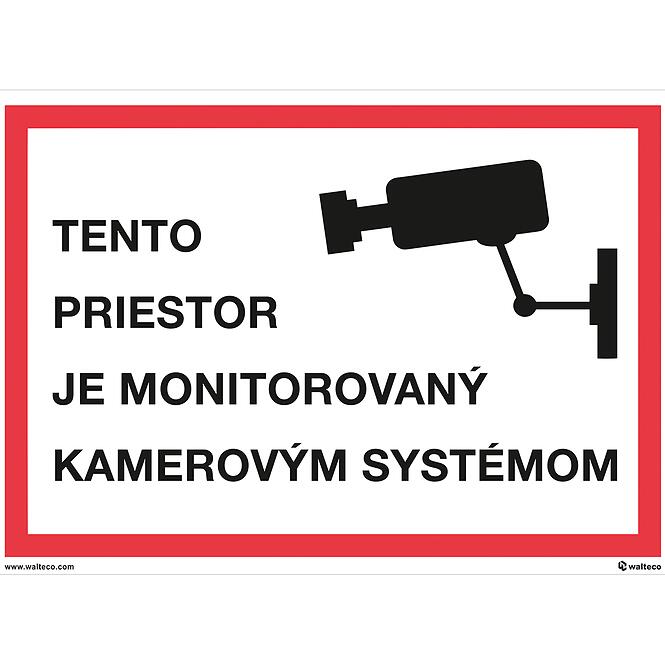 Tento priestor je monitorovaný kamerovým systémom A4