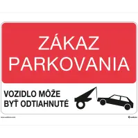 Zákaz parkovania, odťah A4