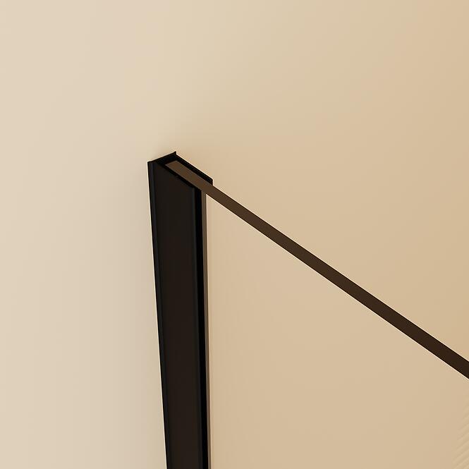 Sprchová stena Walk-In Zum 100x195 black,2