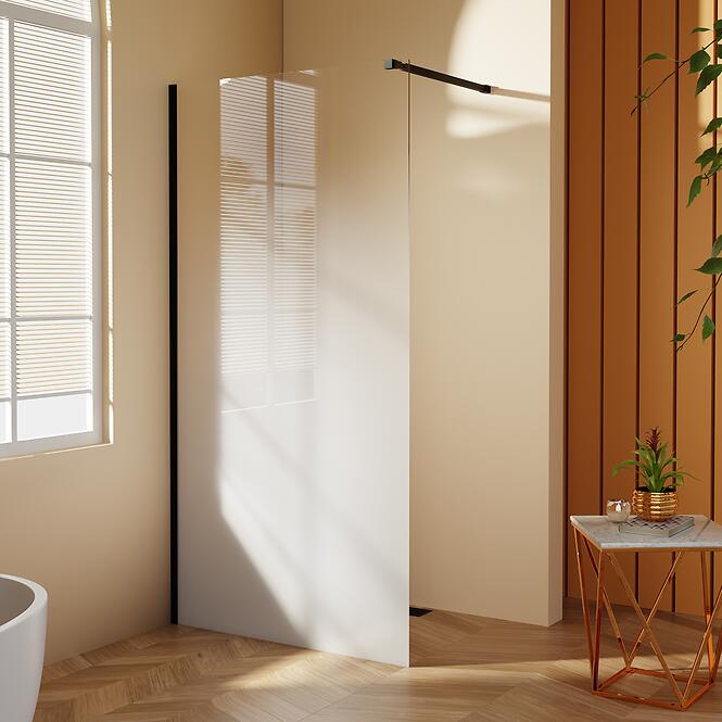 Sprchová stena Walk-In Zum 100x195 black
