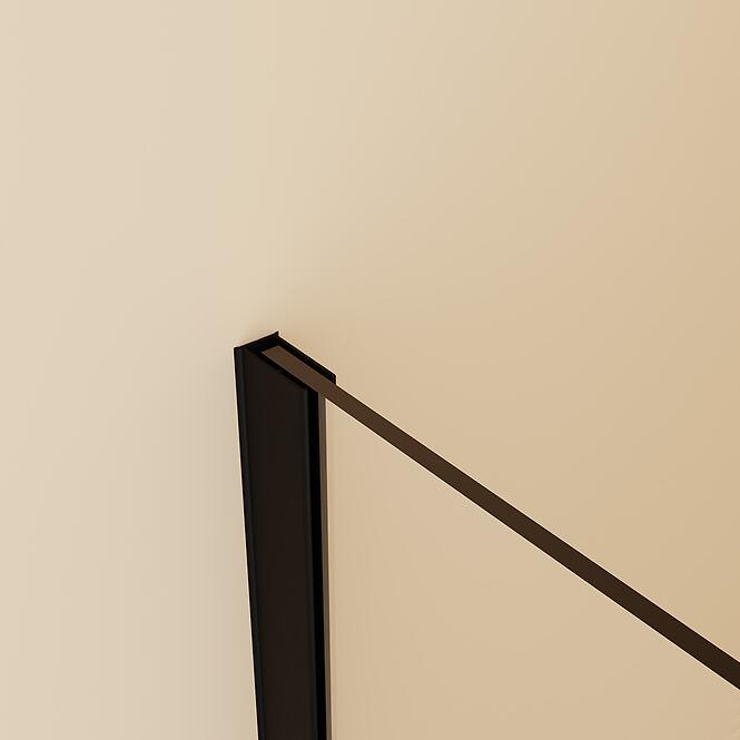 Sprchová stena Walk-In Zum 90x195 black