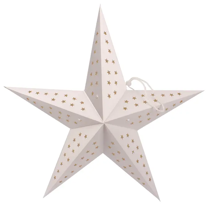 Hviezda na zavesenie priemer 60 cm 10 led mix 47379