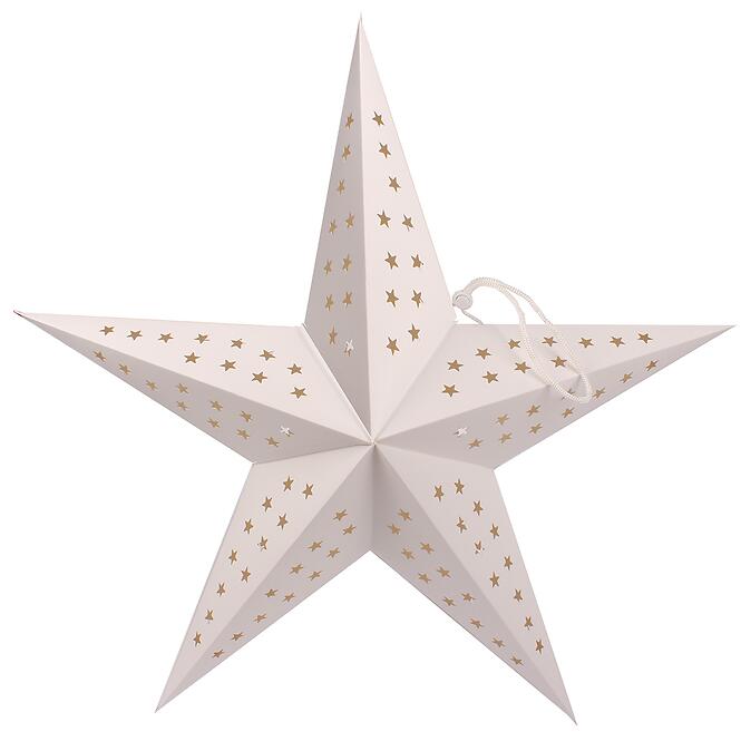 Hviezda na zavesenie priemer 60 cm 10 led mix 47379