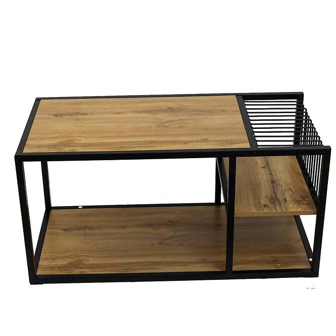 Konferenčný Stolík Pmc-2511 Prírodná/Čierna