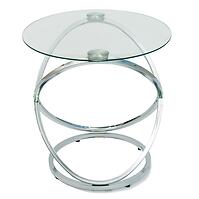 Konferenčný Stolík Pmc-24016 Chróm/Sklo