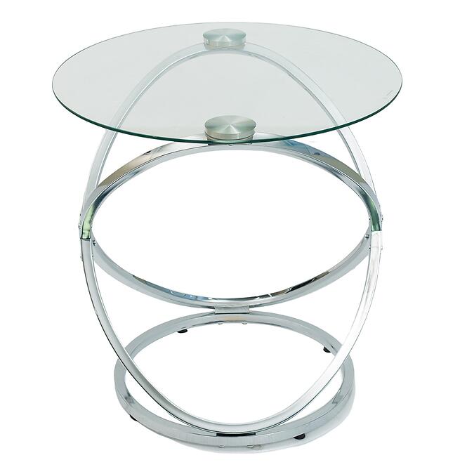 Konferenčný Stolík Pmc-24016 Chróm/Sklo