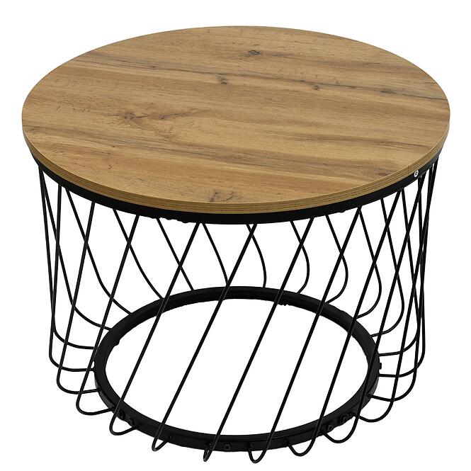 Konferenčný Stolík Pmc-Ct2516-2 Prírodná/Čierna