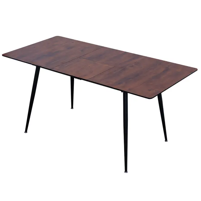 Rozkladací Stôl Remy 120/160x80 12526 Dub 8078-75/Čierna,4