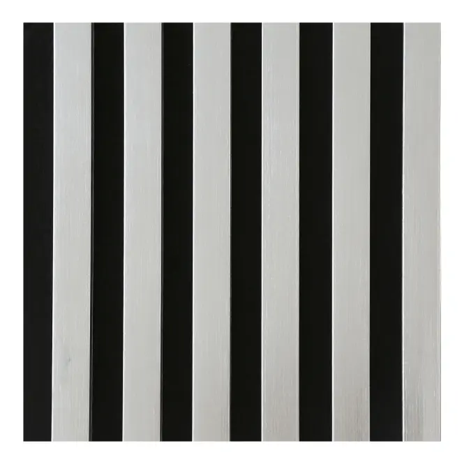 Akustické lamely 3D na plsti strieborné 21x300x2650 mm