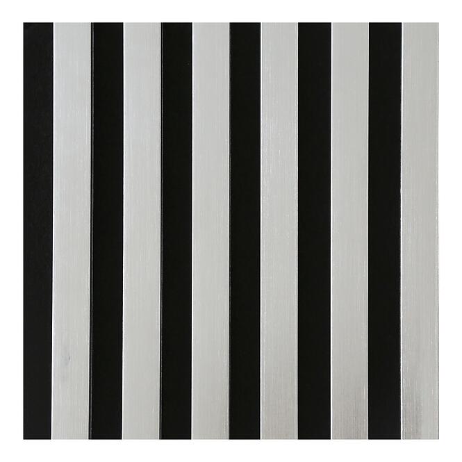 Akustické lamely 3D na plsti strieborné 21x300x2650 mm