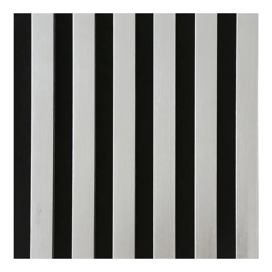 Akustické lamely 3D na plsti strieborné 21x300x2650 mm
