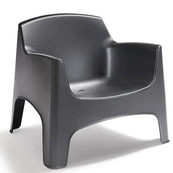 Kreslo Ibiza z grafitového plastu