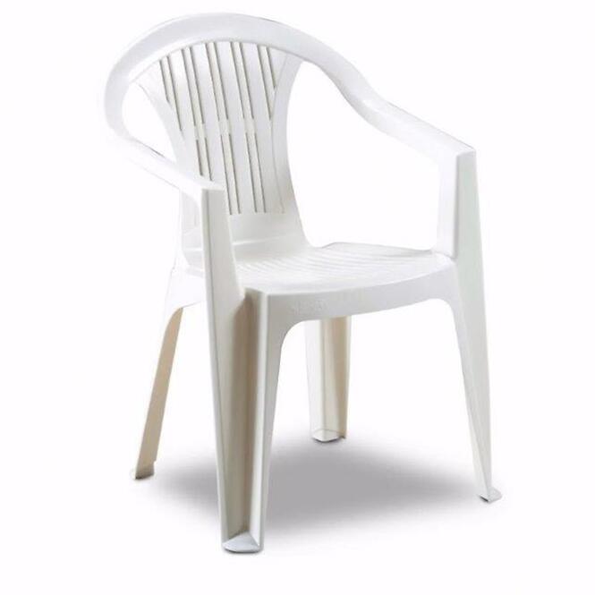 Biela Ratak záhradná stolička