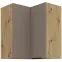 Kuchynská skrinka Aria-Ta/Ar Anti Fingerprint 60x60 Gn-72 2f (90°)