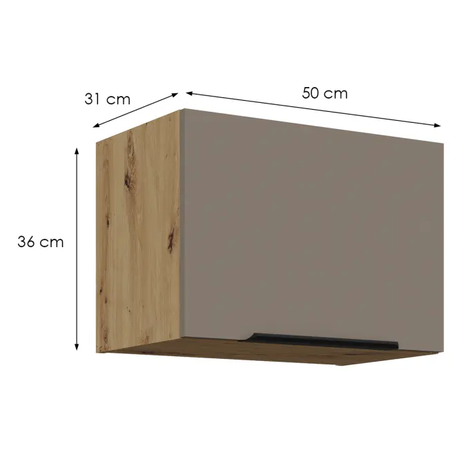 Kuchynská skrinka Aria-Ta/Ar Anti Fingerprint 50gu-36 1f