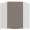 Kuchynská skrinka Aria-Ta/Wh Anti Fingerprint 60x60 Gn-72 1f (45°)