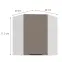 Kuchynská skrinka Aria-Ta/Wh Anti Fingerprint 60x60 Gn-72 1f (45°),2