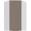 Kuchynská skrinka Aria-Ta/Wh Anti Fingerprint 60x60 Gn-108 1f (45°)