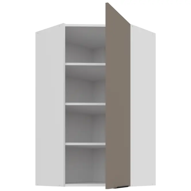 Kuchynská skrinka Aria-Ta/Wh Anti Fingerprint 60x60 Gn-108 1f (45°)
